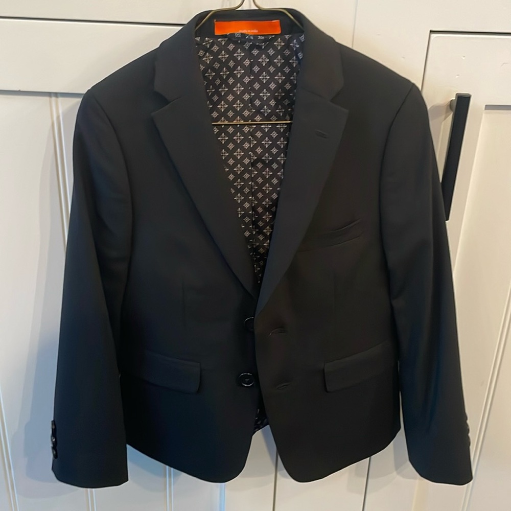Black Size 7 Tallia Boys Sportcoat